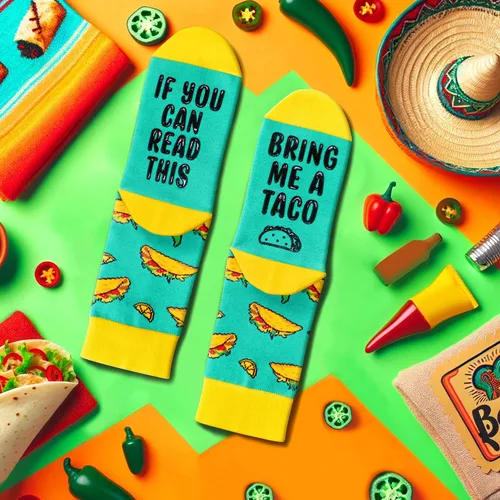 Vista 4 de HAPPYPOP Regalos divertidos para niños, regalos de tacos locos para niños y niñas de 7 a 10 años, martes de tacos, Tráeme un taco