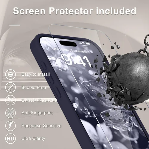 Vista 89 de Funda para Google Pixel 10 Pro XL, cubierta magnética mate, color negro Fit for MagSafe, Screen Protector included, Shockproof Military Grade