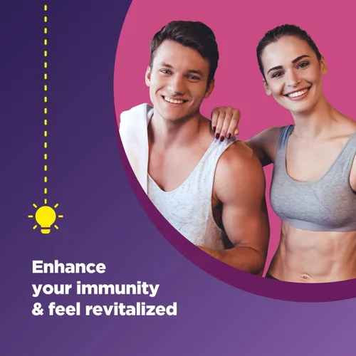Vista 4 de Gomitas de hierro multivitamínico natural para adultos, vitaminas gomosas para adultos con hierro y vitaminas del complejo B que aumentan