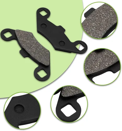 Vista 5 de ZICOO Pastillas de Freno Delantero y Trasero para Polaris Sportsman 500 4x4 HO 335 400 Scrambler 500 Magnum 325 TrailBlazer 250 400 Trail Boss 330