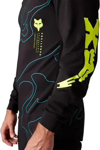 Vista 3 de Fox Ranger DR Lunar Mid Long-Sleeve Jersey 2022 - Small