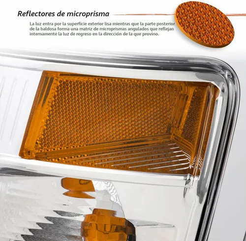 Vista 6 de AKKON - Compatible con Dodge Dakota 2008 2009 2010 2011 08-11 Faros delanteros tipo halógeno estilo OE cromados para conductor - Juego