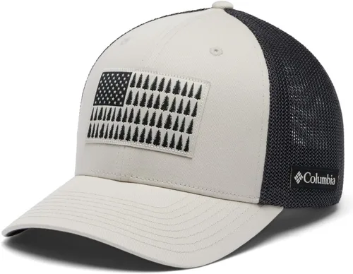 Vista 90 de Columbia Gorra de Béisbol de Malla con Logotipo PFG Unisex para Adultos
