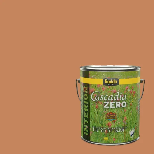 Vista 192 de Rodda Paint CASCADIA ZERO - Pintura plana e imprimación para interiores en uno, cuarto de galón, crema de ballet