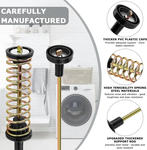 Vista 3 de DC68-03172C DC68-03172B-03 Varilla de suspensión para lavadora de carga superior Sam-sung WA45M7050AW/A4 WA45H7000AW WA54R7600AC WA50R5400AV/US