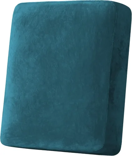 Vista 49 de H.VERSAILTEX Funda de cojín elástica de terciopelo para sofá, funda de cojín de felpa para cojines de silla, protector de muebles, cojín de asiento