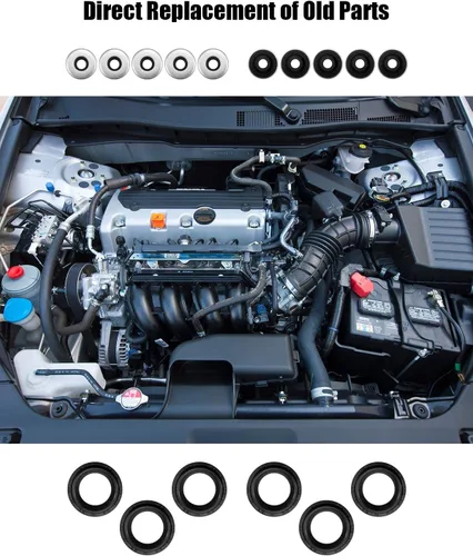 Vista 3 de Juego de juntas de tapa de válvula VS50773R, kit de sellado de fugas de aceite de motor para Honda Acura MDX TL Accord Odyssey 3.5L 3.7L, incluye