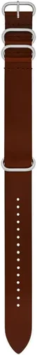 Vista 3 de Fossil Men's 22mm Dark Brown LiteHide Leather Watch Band