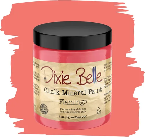 Vista 53 de Pintura para muebles con acabado de tiza Dixie Belle Paint Company - Amatista (4oz) - Pintura mineral de tiza chic púrpura profundo mate
