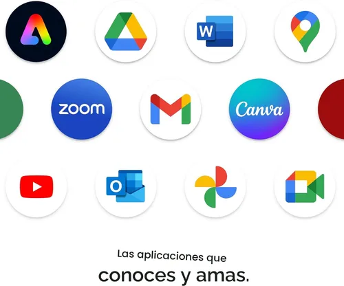 Vista 10 de Lenovo IdeaPad Slim 3 Chromebook - 2024 - Laptop ligero - Altavoces Waves MaxxAudio® - Pantalla HD de 14" - Cámara HD 720p - 4GB de memoria - 64GB