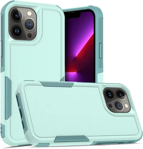 Vista 16 de Funda protectora para iPhone 8 Plus, iPhone 7 Plus de 5.5 pulgadas, a prueba de golpes, resistente y duradera, color verde