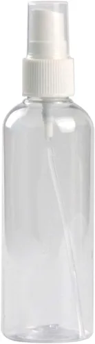 Vista 8 de Botellas de spray vacías Botellas de plástico transparentes portátiles recargables Mini contenedores de líquidos para viajes 0.2 fl oz