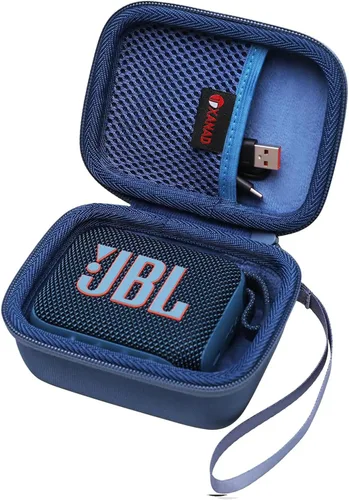 Vista 10 de XANAD - Carcasa rígida compatible con altavoces JBL Go 4 / GO 5 / Go 3 Ultra, color negro