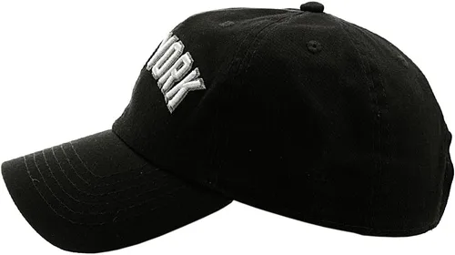 Vista 3 de NYFASHION101 - Gorra unisex ajustable, de perfil bajo, con bordado "New York" 01 Negro