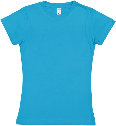 Vista 30 de LAT Niñas Activewear Sportswear Camiseta de longitud más larga (2616)