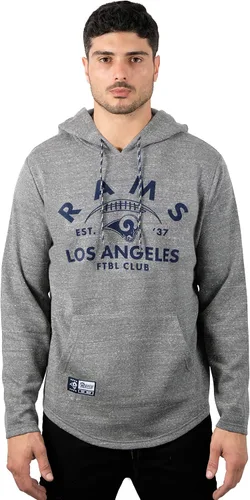 Vista 49 de Ultra Game Sudadera con capucha retro oficial de la NFL para hombre