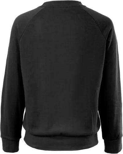 Vista 53 de MixMatchy Sudadera básica suave y cómoda de forro polar con cuello redondo para mujer