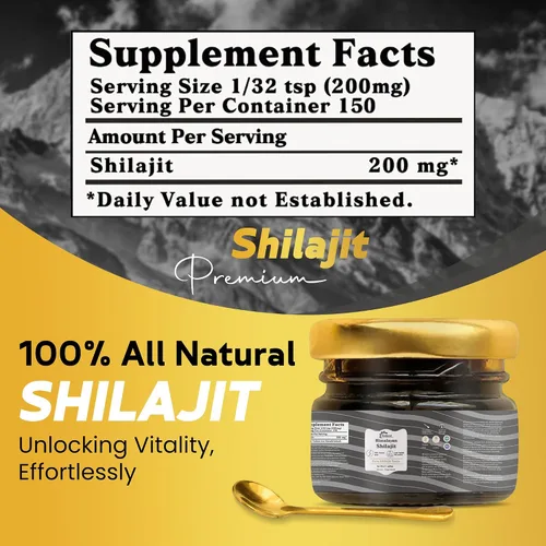 Vista 7 de Resina Shilajit del Himalaya para hombres y mujeres, 75% ácido fúlvico, 2.12 oz, resina Shilajit, aumenta la energía, la resistencia y el apoyo