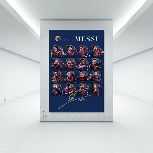 Vista 7 de SUKORI Messi - Póster Messi firmado (4) para dormitorio, estética, 12 x 18 pulgadas, sin marco
