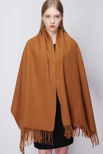 Vista 20 de RIIQIICHY Bufanda 100% de lana, chales y envolturas de pashmina para mujer, cachemira cálida para invierno, bufandas suaves más gruesas