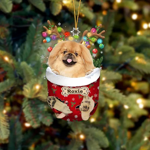 Vista 129 de LOVELYPOD Adorno Personalizado de Perro Affenpinscher, Adornos de Navidad Affenpinscher Regalo para Amante de Perros, Adorno de Navidad Colgante