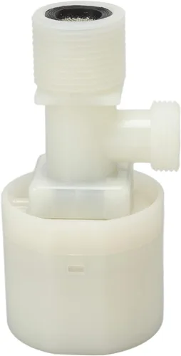 Vista 4 de Water Level Control Valve Automatic Valve Plastic Floating Ball Controller Water Tower Switch Internal Passage Male G1