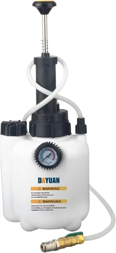 Vista 3 de DAYUAN 3L Bomba de transferencia de fluido de transmisión manual Sistema de llenado de aceite Dispenses & Extracts ATF Fluid, 0-85 PSI Gauge，8