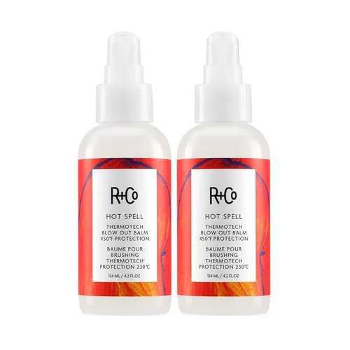 Vista 3 de R+Co Hot Spell Thermotech Blowout Balm Deluxe 450* F Protection, Provides Frizz Protection + Long Lasting Style Vegan + Cruelty-Free 1 Oz