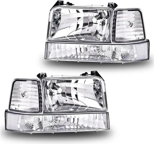 Vista 18 de CHEDA - Faro delantero LED, carcasa negra con lente transparente