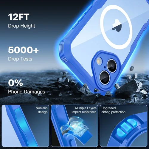 Vista 50 de CENHUFO Funda de privacidad para iPhone 11 Pro, funda de cuerpo completo con protector de pantalla de privacidad de vidrio templado 9H integrado