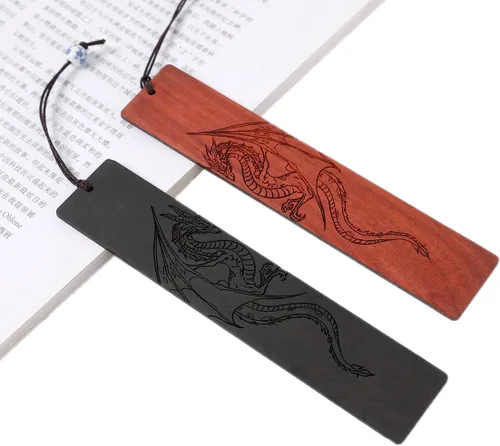 Vista 2 de Regalo de Marcapáginas de Dragón, Marcadores para Hombres y Niños, Marcadores Geniales, Marcadores de Libros para Adultos y Niños, Regalos