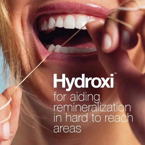 Vista 5 de Davids Hilo dental expandible, 2 carretes, más de 250 hebras tejidas sin roturas, encerado, vegano, con nano hidroxiapatita, manteca de cacao