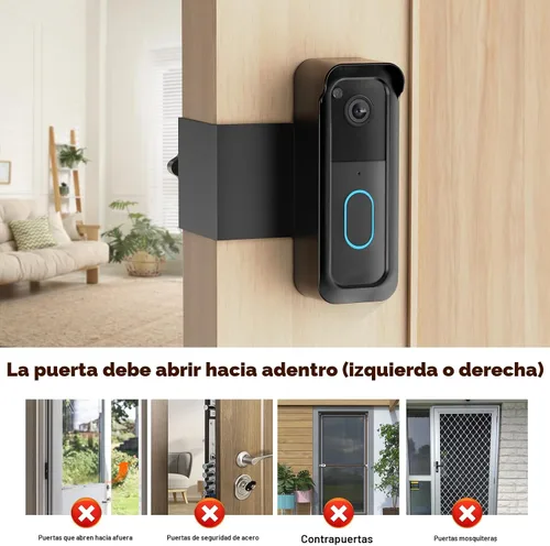 Vista 2 de Blink Doorbell Mount, soporte antirrobo para cámara Blink Doorbell de 2ª
