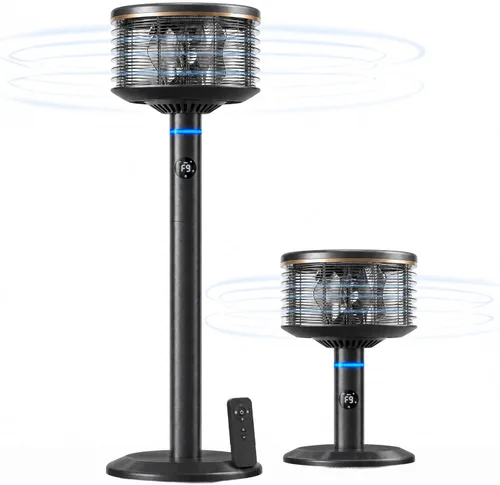 Vista 12 de Spin360 Ventilador, brisa suave, circulador de aire ventilador de tamaño Blanco