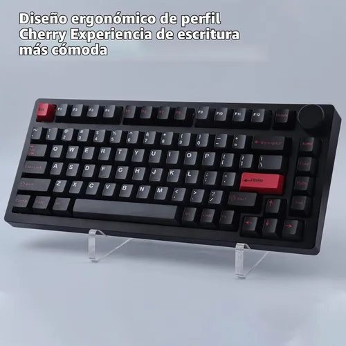Vista 4 de Hyekit Teclas Evil Dolch Doble Tiro ABS 172 Llaves para Teclado Mecánico