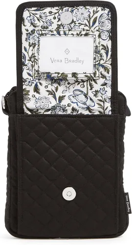 Vista 4 de Vera Bradley Mini bolso cruzado hipster de algodón con protección RFID