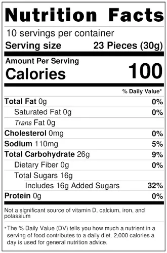 Vista 2 de Gerrit's Satellite Wafers - 240 piezas - Relleno de polvo agrio - 10.5oz