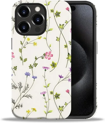 Vista 124 de ZHEGAILIAN Funda para iPhone 11, carcasa dura a prueba de golpes + silicona suave 2 en 1 híbrida, parachoques a prueba de caídas - Vidrio manchado