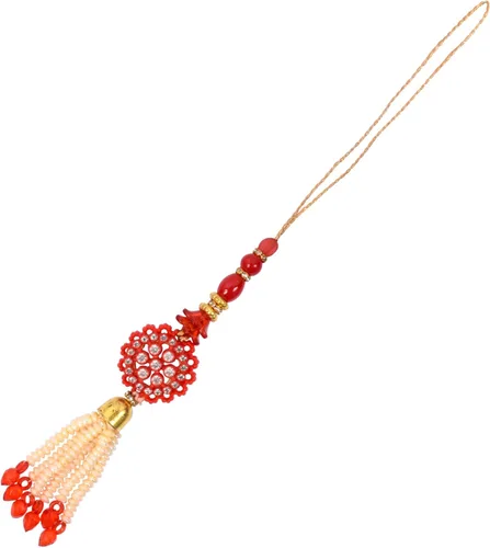 Vista 3 de Rakhi para hermano y Bhabhi, Rakhi, Lumba Bhayiya bhabhi Raksha Bandhan diseñador Rakhi para hermano y Bhabhi, Rakhi para hermano, 2