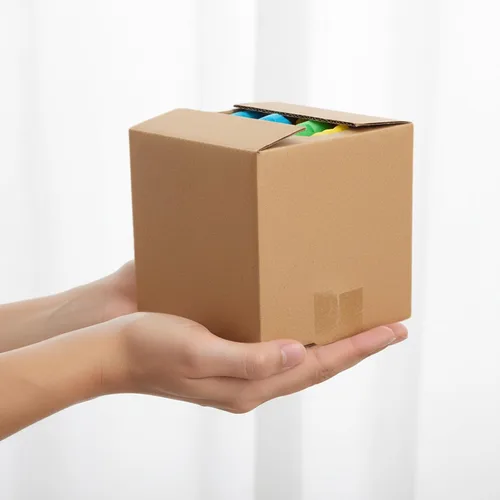 Vista 8 de Peohud Cajas de envío de 5 x 5 x 5 pulgadas, paquete de 30 cajas de cartón corrugado, cajas de correo de cubos pequeños para embalaje, mudanza