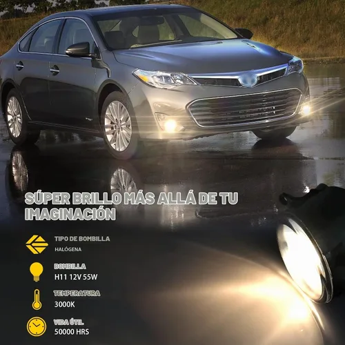 Vista 2 de Conjunto de luz antiniebla compatible con Toyota Venza Camry Corolla RAV4