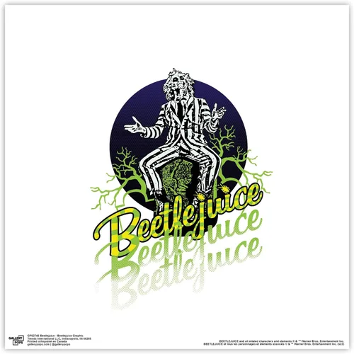 Vista 9 de Trends International Gallery Pops Beetlejuice - Póster gráfico de pared de Beetlejuice, 12.00 x 12.00 pulgadas, versión de marco negro