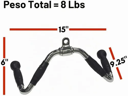 Vista 4 de Body-Solid Pro-Grip Multi Bar Cable Machine Attachment