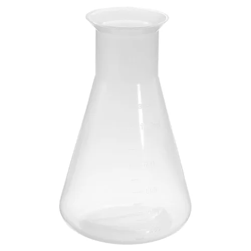 Vista 9 de PATIKIL Erlenmeyer Frasco de plástico de 1.7 fl oz, 1 paquete de frasco cónico de boca ancha para laboratorio, transparente