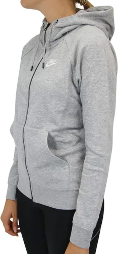 Vista 2 de Nike Womens Essentials Full Zip Fleece Lined Hoodie Sweatshirt