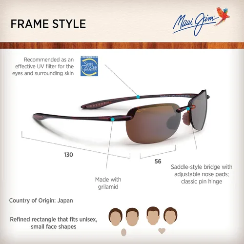 Vista 6 de Maui Jim - Playa de arena unisex ajuste universal