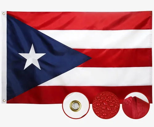 Vista 7 de Bandera italiana de doble cara 3x5 para exteriores, banderas de Italia de nailon 210D resistente, rayas cosidas, ojales de latón más fuertes, 4