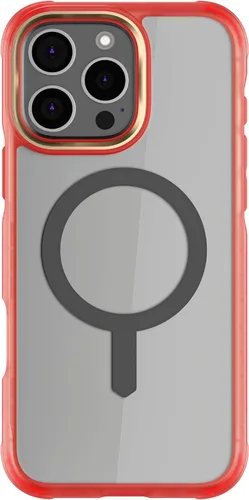 Vista 144 de Ghostek Covert Clear - Funda transparente para iPhone 15 Plus, silicona a prueba de golpes, compatible con accesorios Apple MagSafe, funda Negro
