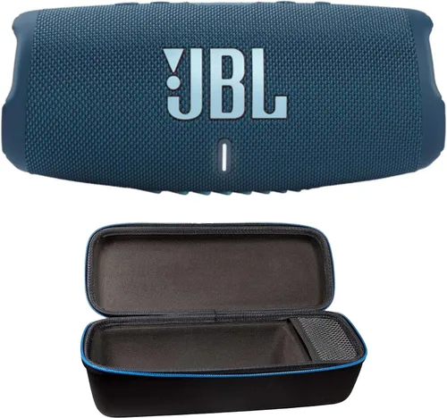 Vista 10 de JBL Charge 5 (Negro) + Paquete con estuche protector de carcasa dura divvi! (Negro)