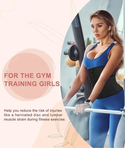 Vista 4 de Andalinge Entrenador de cintura para mujer, faja moldeadora de cintura para mujer, faja moldeadora de cuerpo con extensor de huesos de acero
